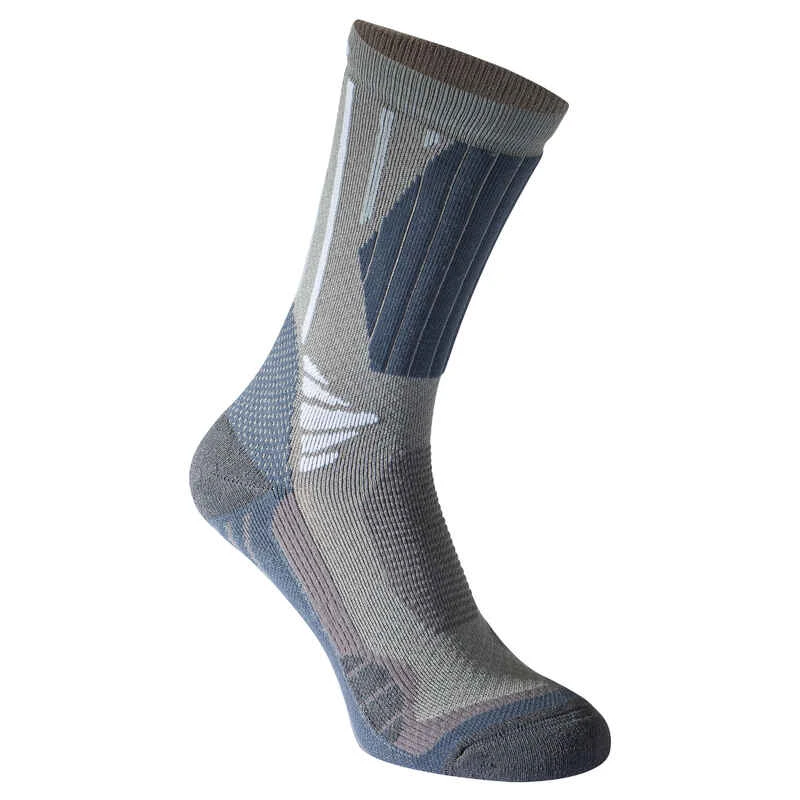 Quechua 2 Paires De Chaussettes De Randonnée Tiges Hautes Adulte Bionnassay 900 High Gri 2 Quechua 2 Paires De Chaussettes De Randonnée Tiges Hautes Adulte Bionnassay 900 High Gri – Image 2
