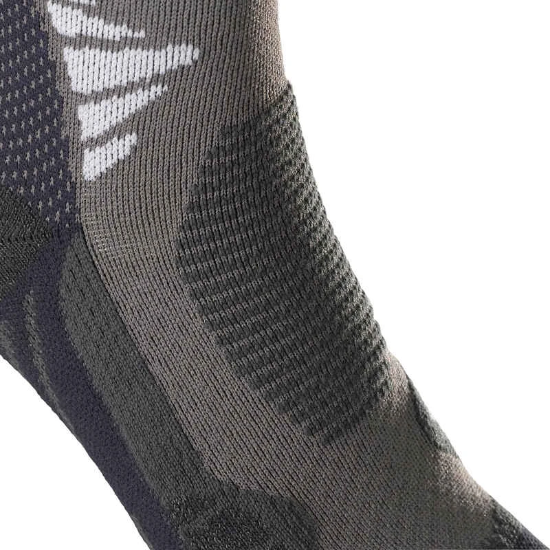 Quechua 2 Paires De Chaussettes De Randonnée Tiges Hautes Adulte Bionnassay 900 High Gri 3 Quechua 2 Paires De Chaussettes De Randonnée Tiges Hautes Adulte Bionnassay 900 High Gri – Image 3