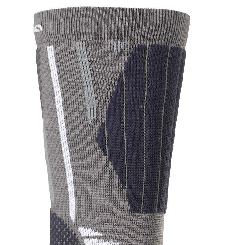 Quechua 2 Paires De Chaussettes De Randonnée Tiges Hautes Adulte Bionnassay 900 High Gri 5 Quechua 2 Paires De Chaussettes De Randonnée Tiges Hautes Adulte Bionnassay 900 High Gri – Image 5
