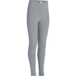 Legging 100 Gym Fille Gris Clair -Magasin De Vêtements De Sport 8380179