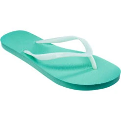 TONGS Femme TO 100 Vert Frozen -Magasin De Vêtements De Sport 8386407