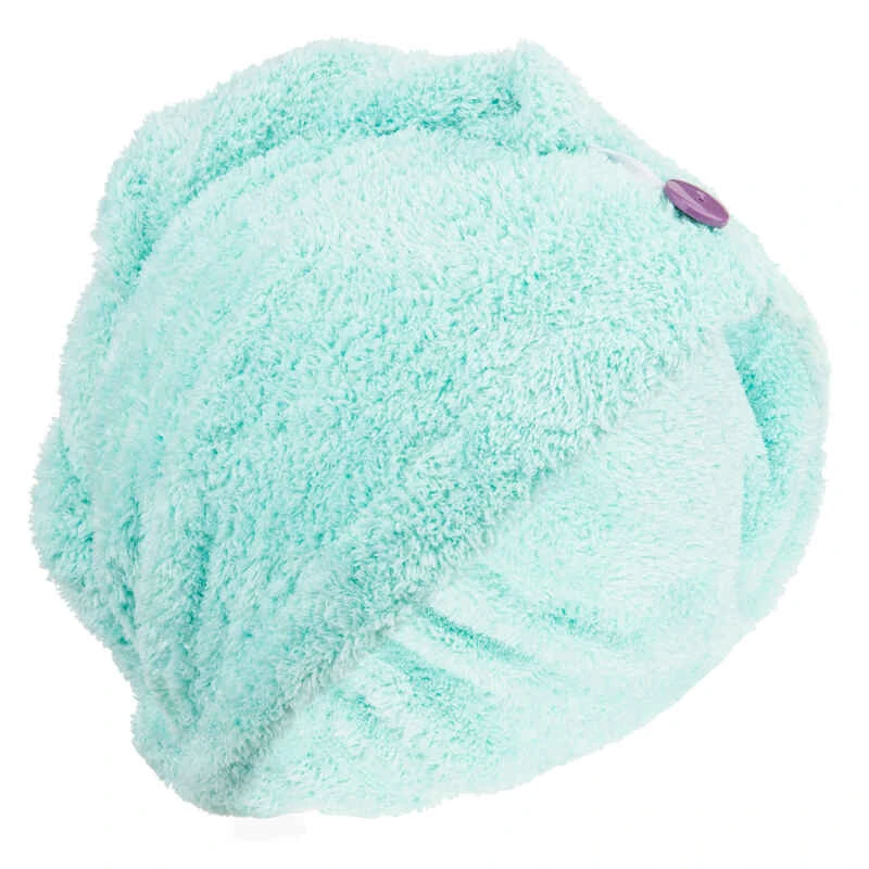 Serviette De Bain Microfibre Douce Pour Cheveux Vert Clair 7 Serviette De Bain Microfibre Douce Pour Cheveux Vert Clair – Image 7