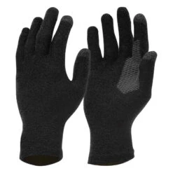 Sous-gants Sans Couture De Trekking Montagne - MT500 Noir - Adulte -Magasin De Vêtements De Sport 8390734