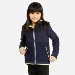 Tribord Veste Polaire Chaude Réversible Enfant Sailing 500 Navy Rose -Magasin De Vêtements De Sport 8395901