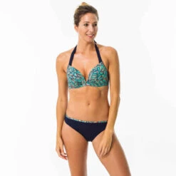 Haut De Maillot De Bain Femme Push Up Avec Coques Fixes ELENA BRONZE -Magasin De Vêtements De Sport 8405205