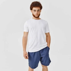Kalenji T-shirt Running Respirant Homme - Dry Bleu Ardoise -Magasin De Vêtements De Sport 8488039