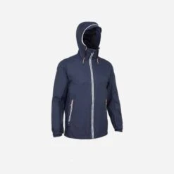 Tribord Veste Imperméable De Voile - Veste De Pluie SAILING 100 Homme Bleu Rouge -Magasin De Vêtements De Sport 8491500
