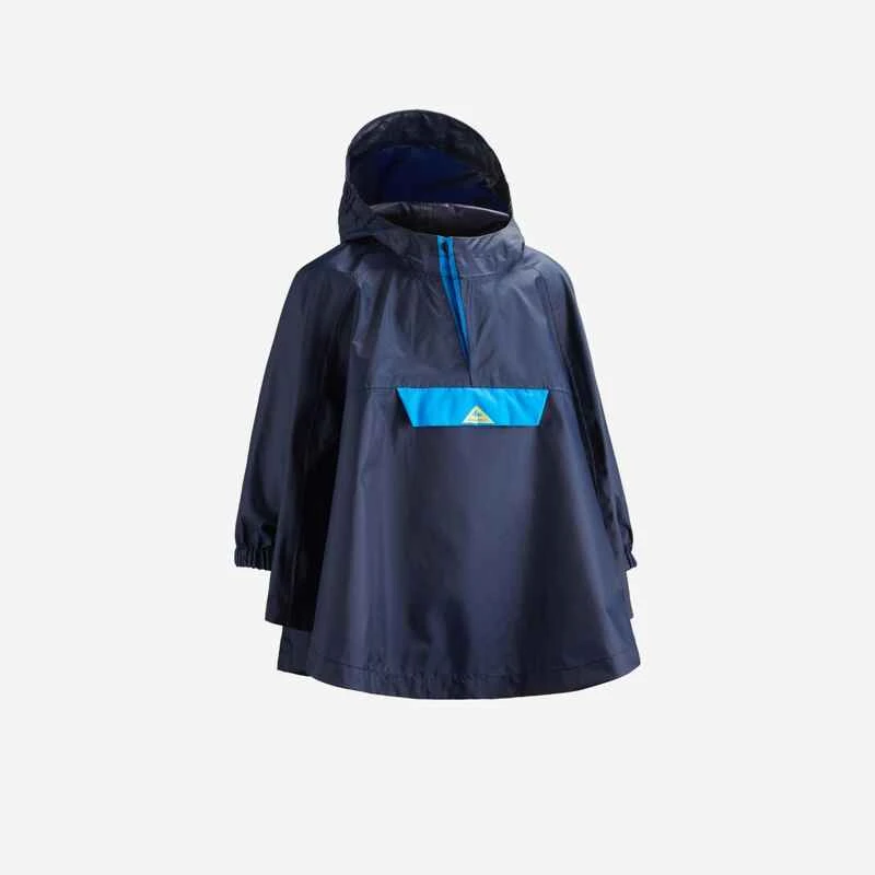 Quechua Poncho Imperméable De Randonnée - MH100 KID Bleu Marine - Enfant 2-6 Ans 5 Quechua Poncho Imperméable De Randonnée - MH100 KID Bleu Marine - Enfant 2-6 Ans – Image 5