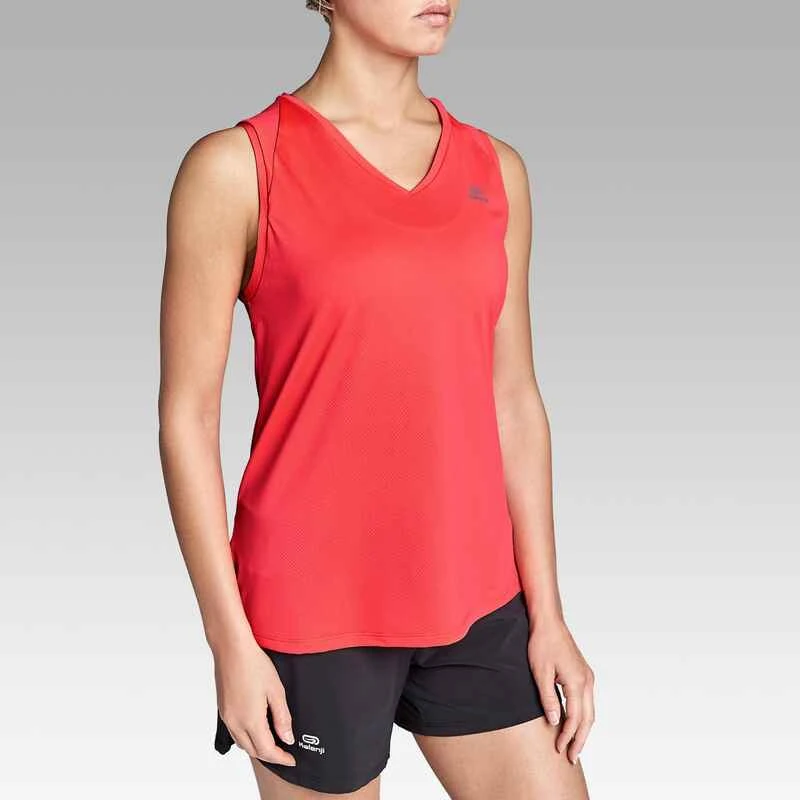 Kalenji Débardeur Respirant Running Femme - Dry Corail Fluo 7 Kalenji Débardeur Respirant Running Femme - Dry Corail Fluo – Image 7