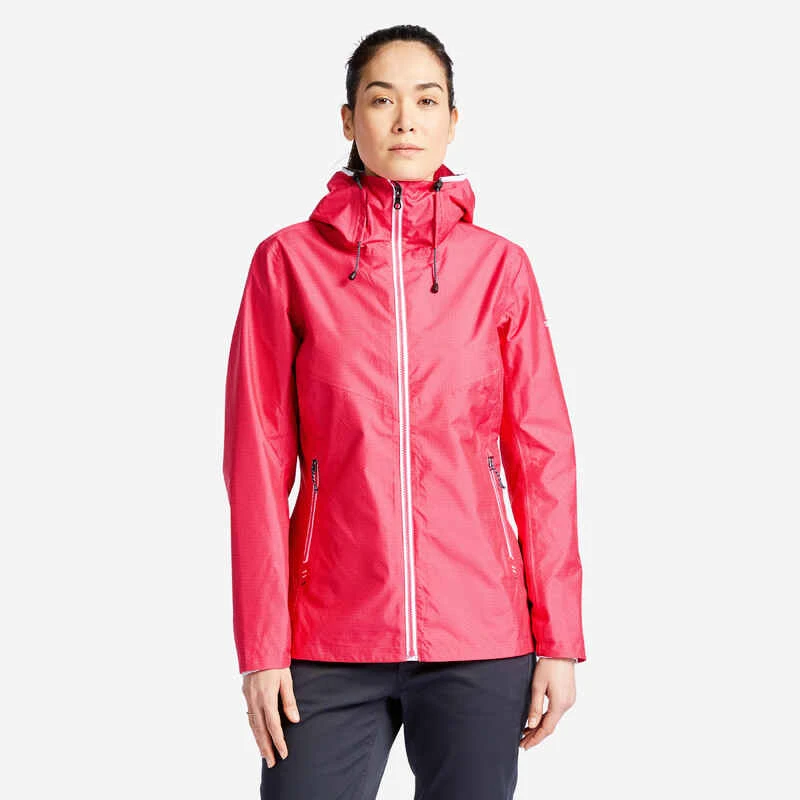 Tribord Veste Imperméable De Voile Femme SAILING 100 Corail Fluo 10 Tribord Veste Imperméable De Voile Femme SAILING 100 Corail Fluo – Image 10