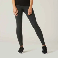 Legging Fitness Long Coton Extensible Ceinture Basse Femme - Salto Noir 15 Legging Fitness Long Coton Extensible Ceinture Basse Femme - Salto Noir -Magasin De Vêtements De Sport 8511783