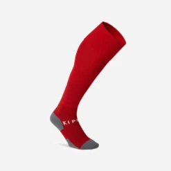 Kipsta Chaussettes De Football VIRALTO SOLO Rayées Rouge Et Orange -Magasin De Vêtements De Sport 8514555