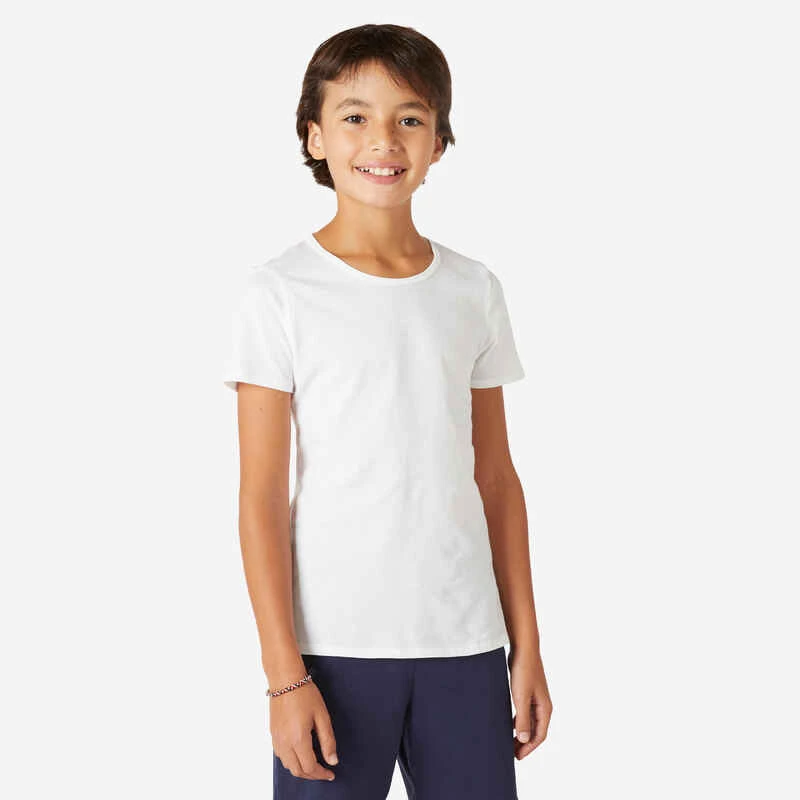 T-shirt Enfant Coton - Basique Marine 5 T-shirt Enfant Coton - Basique Marine – Image 5
