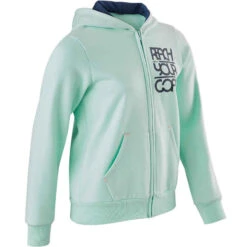 Veste Capuche Chaude 100 Fille GYM ENFANT Gris Imprimé 14 Veste Capuche Chaude 100 Fille GYM ENFANT Gris Imprimé -Magasin De Vêtements De Sport 8517927