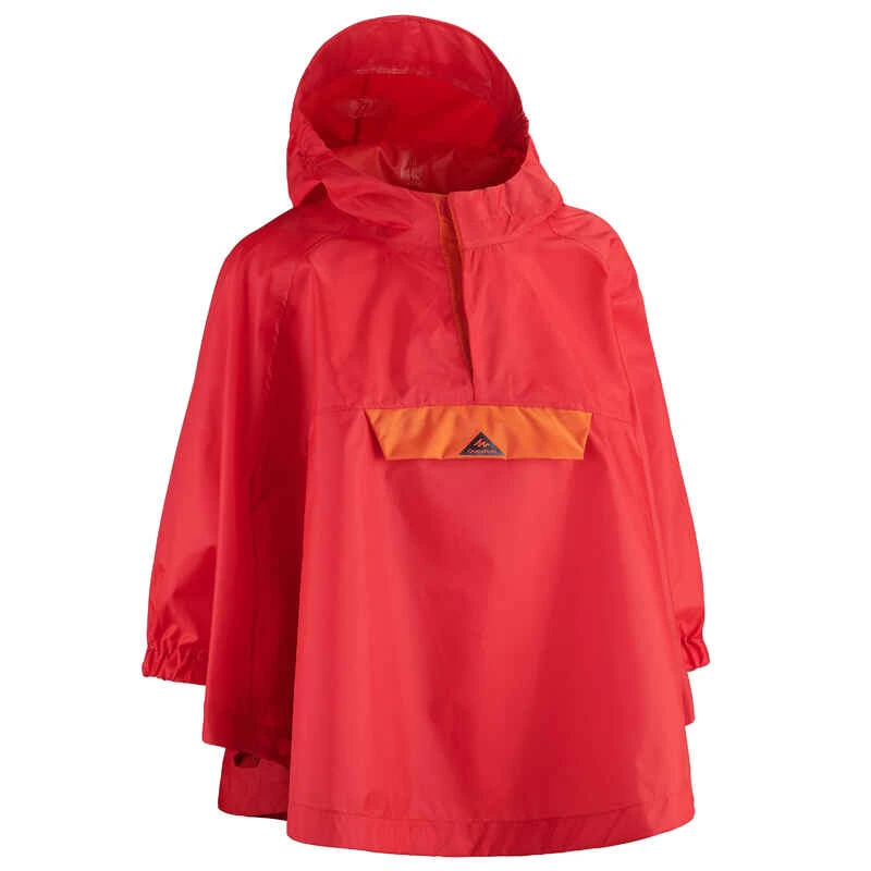 Quechua Poncho Imperméable De Randonnée - MH100 KID Bleu Marine - Enfant 2-6 Ans 3 Quechua Poncho Imperméable De Randonnée - MH100 KID Bleu Marine - Enfant 2-6 Ans – Image 3