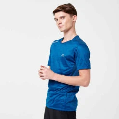 Kalenji T-shirt Running Respirant Homme - Dry+ Bleu Foncé -Magasin De Vêtements De Sport 8544264