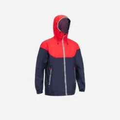 Tribord Veste Imperméable De Voile - Veste De Pluie SAILING 100 Homme Bleu Rouge -Magasin De Vêtements De Sport 8548323