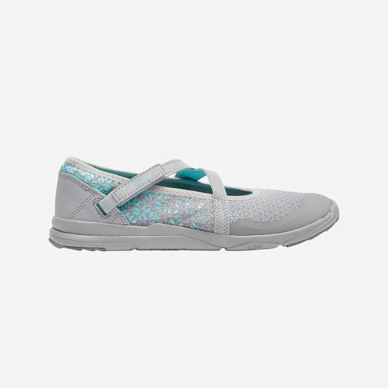 Ballerines Marche Urbaine Femme PW 160 Br'easy Gris / Turquoise 10 Ballerines Marche Urbaine Femme PW 160 Br'easy Gris / Turquoise – Image 10
