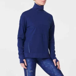 Kalenji T-SHIRT MANCHES LONGUES FEMME DE RUNNING RUN DRY+ BLEU 19 Kalenji T-SHIRT MANCHES LONGUES FEMME DE RUNNING RUN DRY+ BLEU -Magasin De Vêtements De Sport 8550624