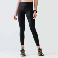 Kalenji Legging Running Gainant Femme (du XS Au 5XL - Grande Taille) - Marron -Magasin De Vêtements De Sport 8554240