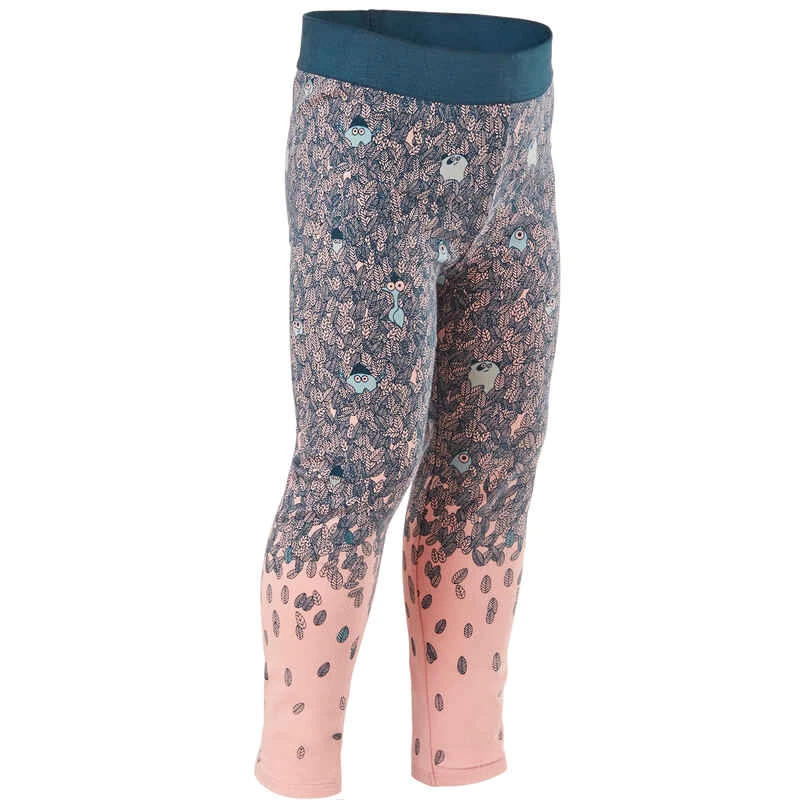 Legging Enfant Coton - Basique Bleu/Rose Avec Motifs 6 Legging Enfant Coton - Basique Bleu/Rose Avec Motifs – Image 6