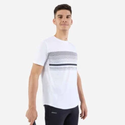 Artengo T-Shirt De Tennis Manches Courtes Homme - Essential Blanc 11 Artengo T-Shirt De Tennis Manches Courtes Homme - Essential Blanc -Magasin De Vêtements De Sport 8556896