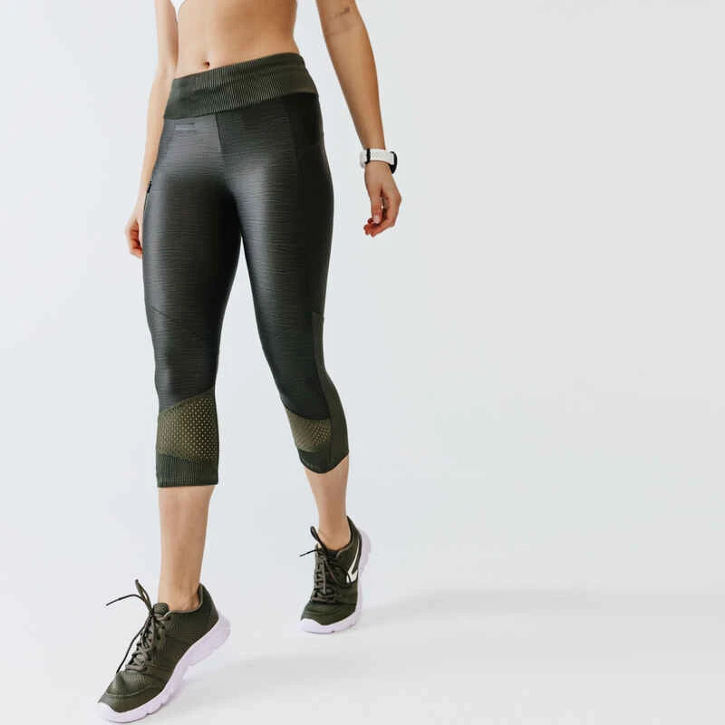 Kalenji Legging Court Running Respirant Femme - Dry+ Feel Bleu 11 Kalenji Legging Court Running Respirant Femme - Dry+ Feel Bleu – Image 11