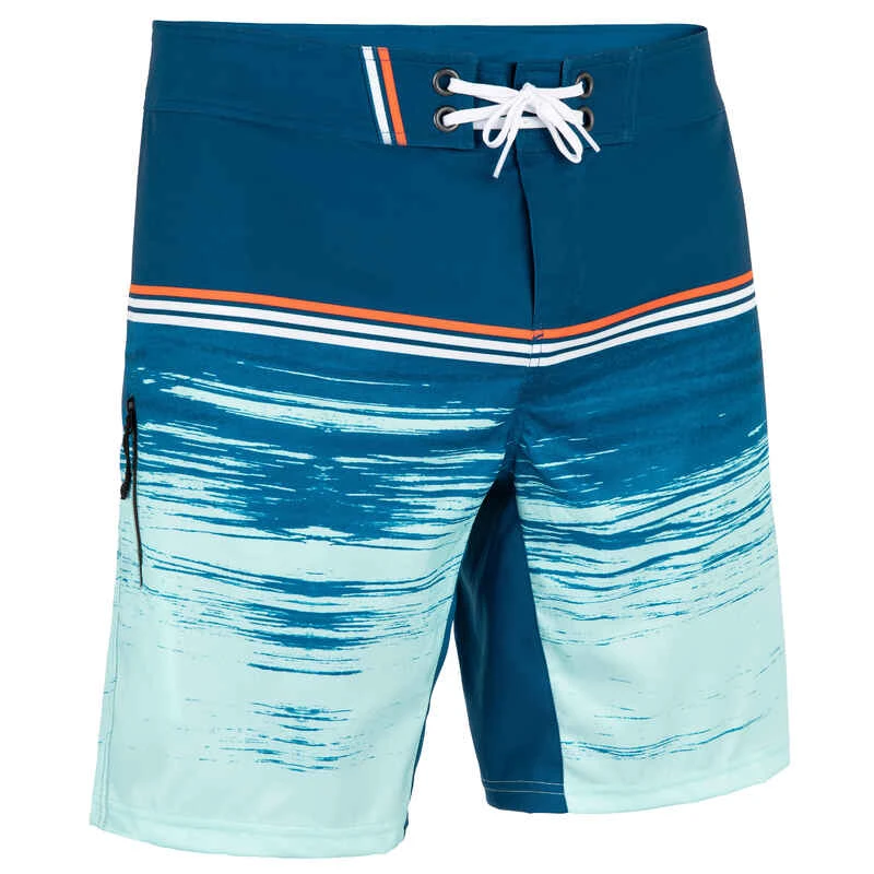 Surf Boardshort Standard 500 Patch Kaki 9 Surf Boardshort Standard 500 Patch Kaki – Image 9