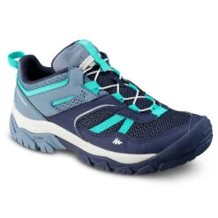 Quechua Chaussures De Randonnée Montagne Basses Lacet Fille Crossrock Bleue 35-38 -Magasin De Vêtements De Sport 8572777
