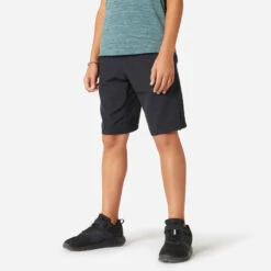 Short Garçon Synthétique Respirant - W500 Noir 14 Short Garçon Synthétique Respirant - W500 Noir -Magasin De Vêtements De Sport 8587574