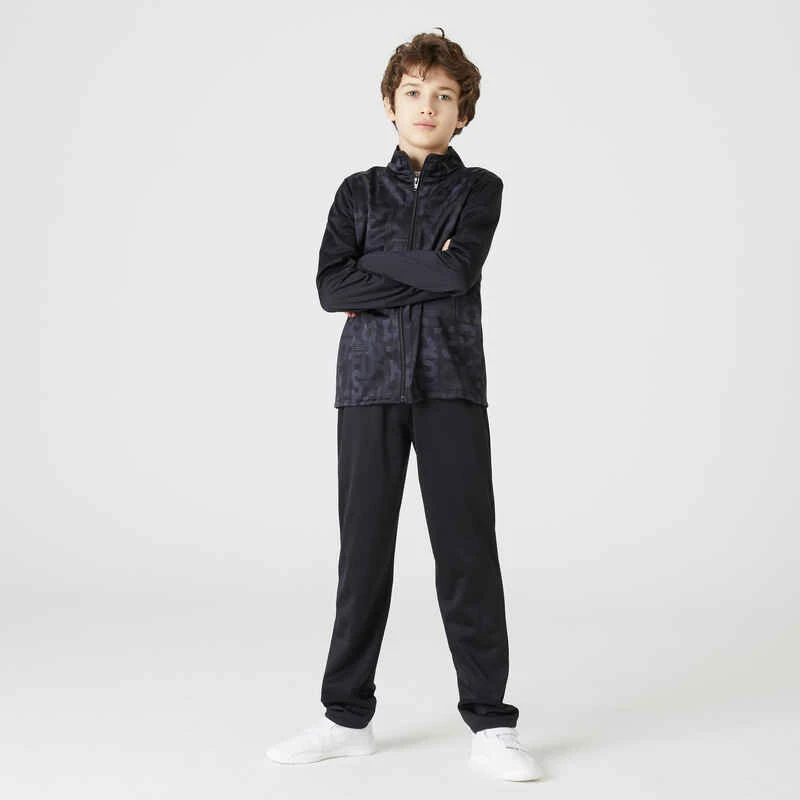 Survêtement Enfant Synthétique Respirant - Gym'y Bleu Marine 6 Survêtement Enfant Synthétique Respirant - Gym'y Bleu Marine – Image 6