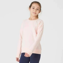 Sweat Col Rond Enfant French Terry Coton - Basique Rose 12 Sweat Col Rond Enfant French Terry Coton - Basique Rose -Magasin De Vêtements De Sport 8602248