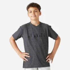 T-shirt Enfant Coton Respirant - 500 Vert Kaki 15 T-shirt Enfant Coton Respirant - 500 Vert Kaki -Magasin De Vêtements De Sport 8646268