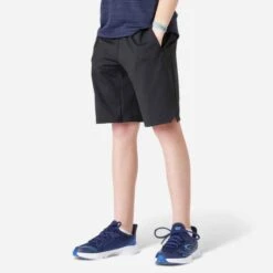 Short Enfant Respirant - 500 Gris -Magasin De Vêtements De Sport 8649099