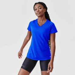 Kalenji T-shirt Manches Courtes Running Respirant Femme - Dry Corail -Magasin De Vêtements De Sport 8666208