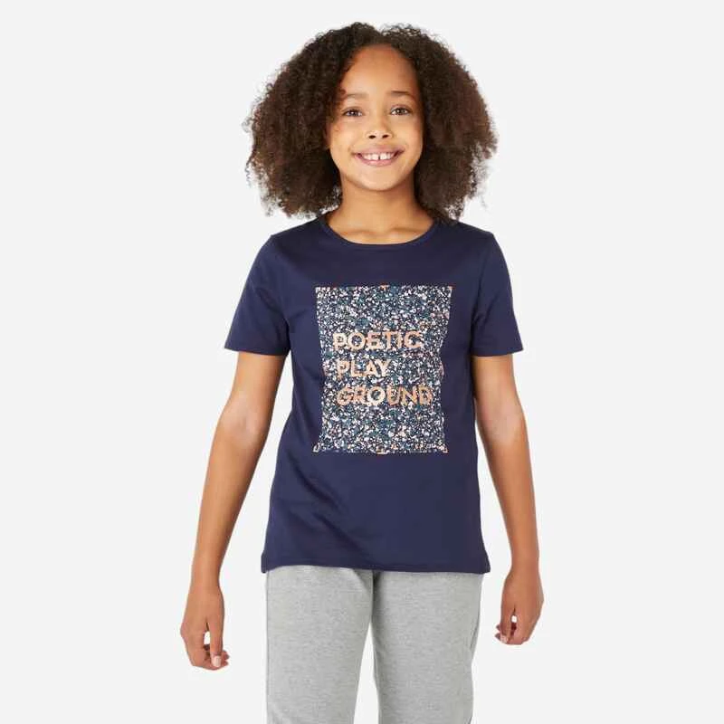 T-shirt Enfant Coton Basique Rose Imprimé 7 T-shirt Enfant Coton Basique Rose Imprimé – Image 7
