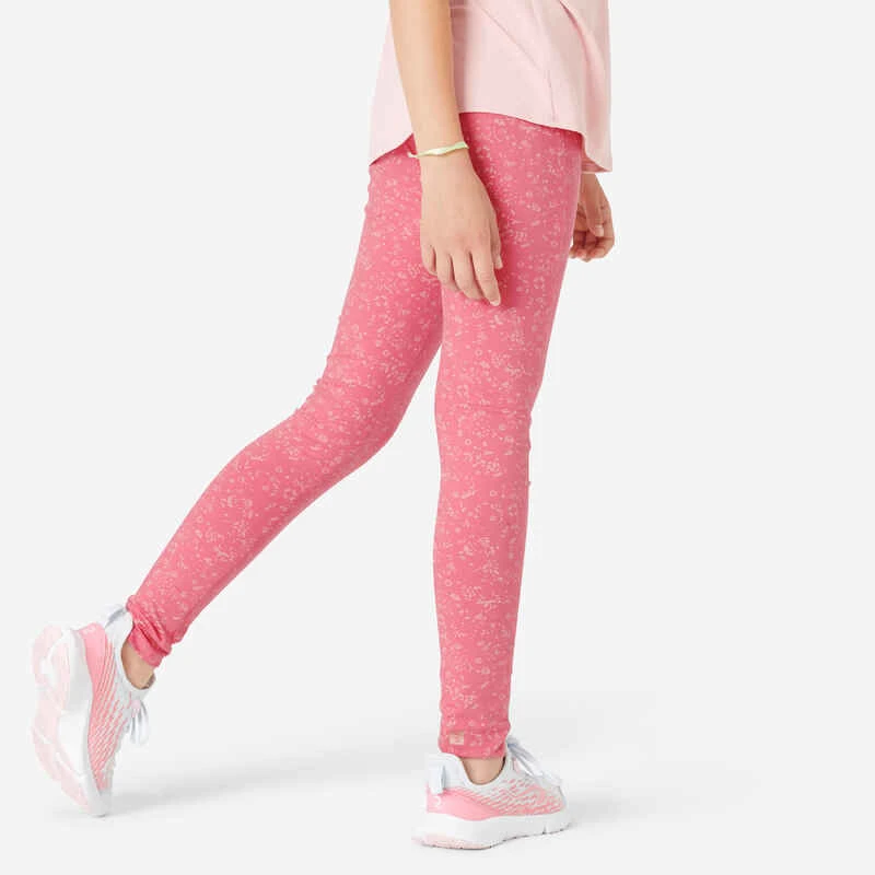 Legging Fille Coton - 320 Imprimé Rose 6 Legging Fille Coton - 320 Imprimé Rose – Image 6