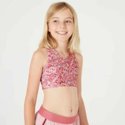 Brassière Respirante Fille - Rose Avec Imprimé -Magasin De Vêtements De Sport 8669230