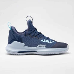 CHAUSSURES DE BASKETBALL TIGE BASSE HOMME/FEMME - FAST 500 MARINE BLEU CLAIR -Magasin De Vêtements De Sport 8669360