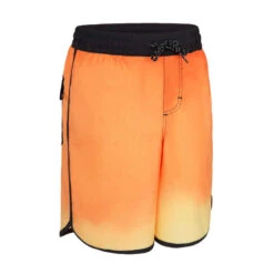 SHORT DE BAIN 500 ORANGE -Magasin De Vêtements De Sport 8670261