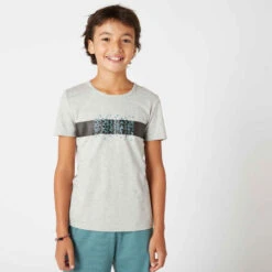 T-shirt Enfant Coton - Basique Rouge Avec Imprimé -Magasin De Vêtements De Sport 8731217