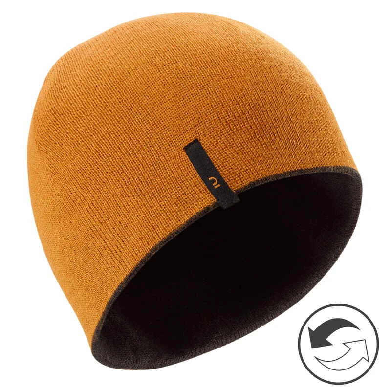 WEDZE BONNET DE SKI ENFANT - REVERSE - NOIR CAMEL 15 WEDZE BONNET DE SKI ENFANT - REVERSE - NOIR CAMEL – Image 15