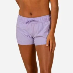 Boardshort Surf Femme TINI KAKI Avec Ceinture élastiquée Et Cordon De Serrage -Magasin De Vêtements De Sport 8738931