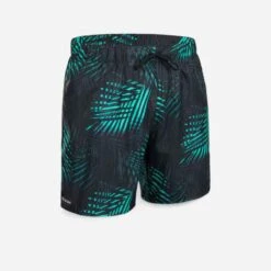 Surf Boardshort Standard 100 PALMITO BLACK -Magasin De Vêtements De Sport 8740090