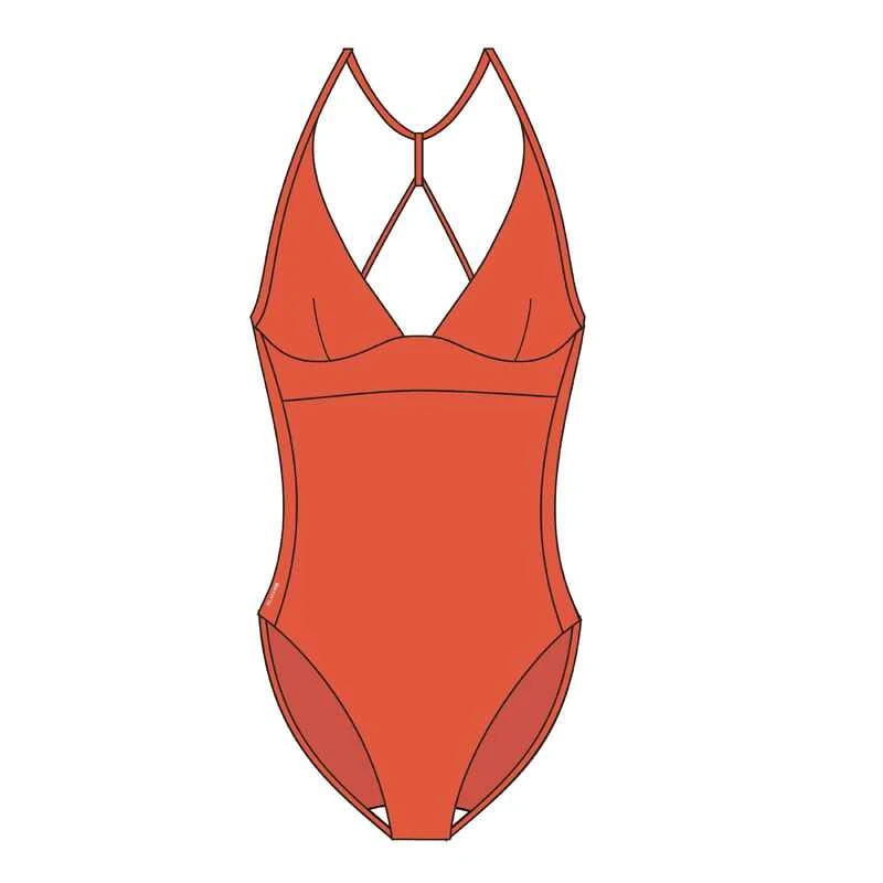 MAILLOT DE BAIN DE SURF 1 PIÈCE FEMME AVEC DOUBLE RÉGLAGE DOS BEA CILE 2 MAILLOT DE BAIN DE SURF 1 PIÈCE FEMME AVEC DOUBLE RÉGLAGE DOS BEA CILE – Image 2