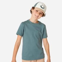 Decathlon CASQUETTE ENFANT KAKI/BEIGE -Magasin De Vêtements De Sport 8783796