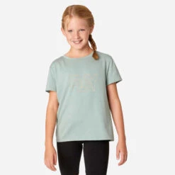 T-SHIRT FILLE COTON Blanc 21 T-SHIRT FILLE COTON Blanc -Magasin De Vêtements De Sport 8787304