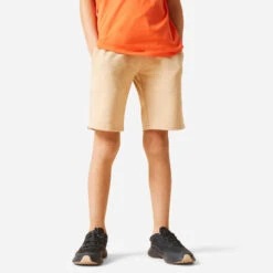 Short Coton Enfant - 500 Beige -Magasin De Vêtements De Sport 8787469