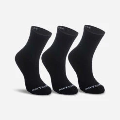 Artengo CHAUSSETTES DE SPORT HAUTES RS 100 BLANCHE LOT DE 3 25 Artengo CHAUSSETTES DE SPORT HAUTES RS 100 BLANCHE LOT DE 3 -Magasin De Vêtements De Sport 962376