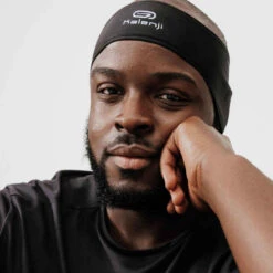 Kalenji BANDEAU CHAUD RUNNING NOIR -Magasin De Vêtements De Sport bandeau chaud running noir 2